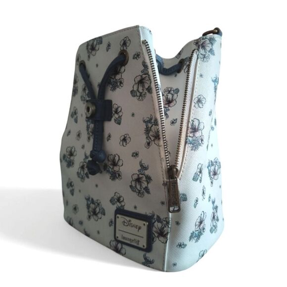 Loungefly Disney Lilo and Stitch Paradise Floral Mini Backpack
